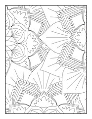 Flower Mandala Coloring Pages, Coloring Page