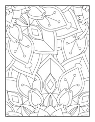 Flower Mandala Coloring Pages, Coloring Page