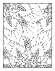 Flower Mandala Coloring Pages, Coloring Page