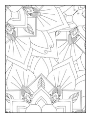 Flower Mandala Coloring Pages, Coloring Page