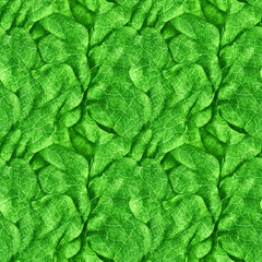 Green foliage seamless texture for background
