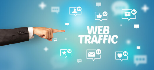 Close-Up Of Cropped Hand Pointing