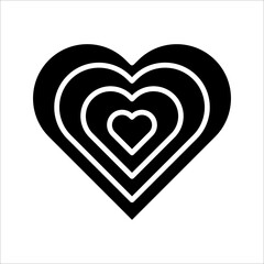 Love icon. sign for mobile concept and web design. vector illustration