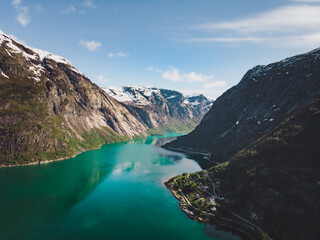 Obraz premium Fjords of Norway