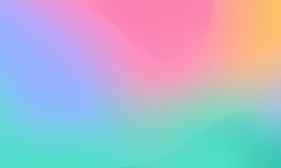 Gradient blurred colorful with grain noise effect background, for art product design, social media, trendy, vintage, brochure, banner