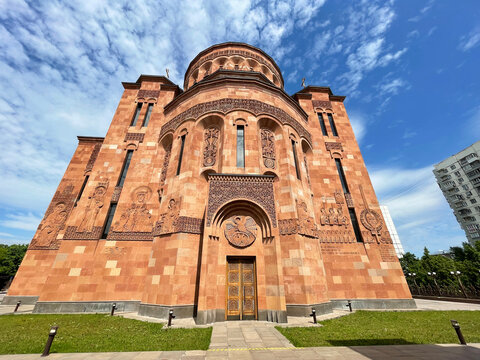 Temple Complex Cathedral of the Armenian Apostolic Church in Moscow