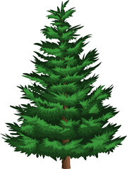 Simple Christmas trees png