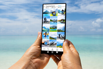 Online Social Website On Mobile Phone