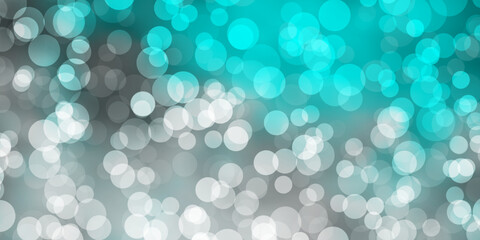Light BLUE vector pattern with spheres.