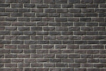 Texture of brown brick wall as background, closeup