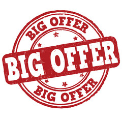Big offer grunge rubber stamp