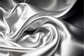 satin sheets background with a rumpled effect and soft luxurious feel