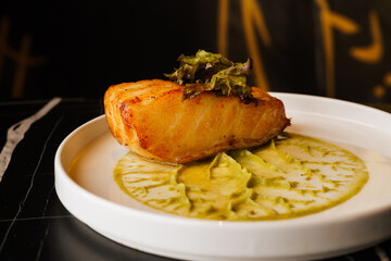 grilled piece of fish