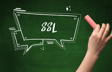 Hand drawing abbreviation concept