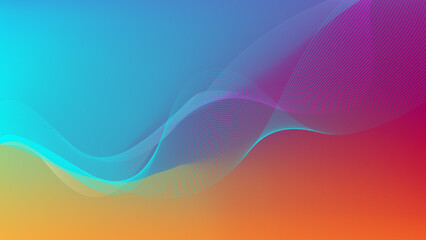Gradient color Background vector design