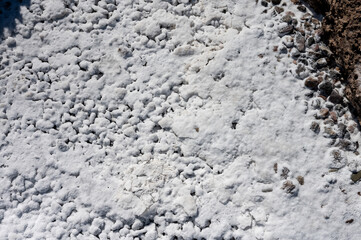 Badwater Basin natural landscape detail