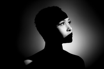 Contrast rich portrait