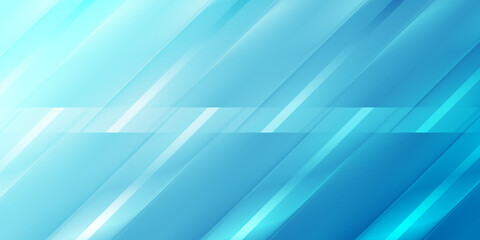 Bright blue glossy stripes abstract concept background. Vector design