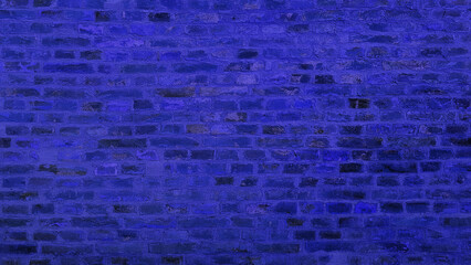 Brick Retro Wall Texture Background Surface.