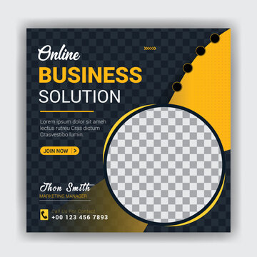 Business and Marketing Social Media Post Design