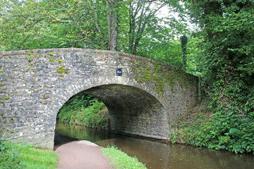 Bridge on the Brecon Canal, Wales	