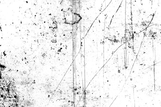 Dusts and scratches template  on transparent background (png image). Useful for design, vintage film effects, and backgrounds