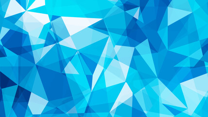 Obraz premium Abstract blue geometrical background