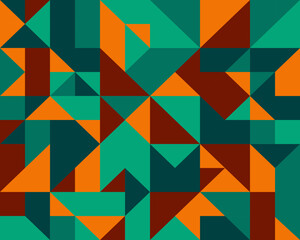 Abstract mosaic background