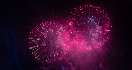 New Year fireworks in Yerevan