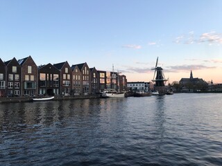 canal in Haarlem 