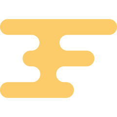 Obraz premium Gold Ornament Cloud-18