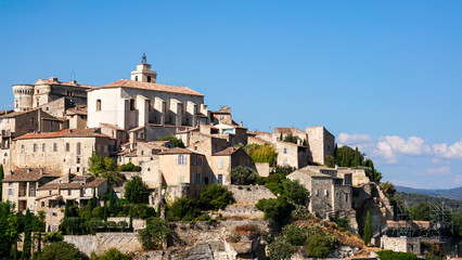 Obraz premium Amazing view of the Gordes city