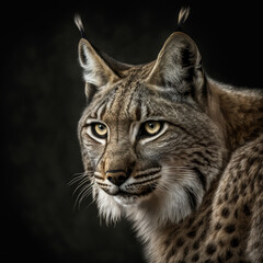 Obraz premium portrait of a lynx