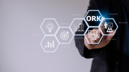 Objectives and Key Results OKR. Methods for project management