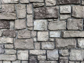 Brick stone wall background outdoor photo
