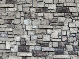 Brick stone wall background outdoor photo