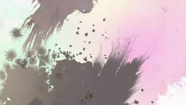 Beautiful elegant hand drawn floral illustration