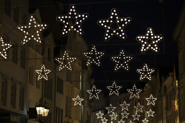 Christmas decoration in the city