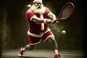 Sporty Santa
