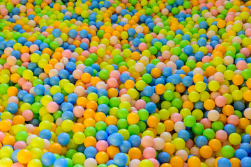 ボールプール、素材、お菓子