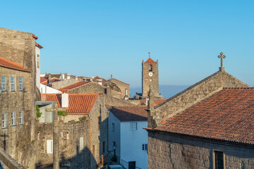 Obraz premium view to the scemic village of Guarda in Portugal