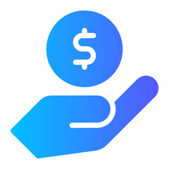 payment gradient icon
