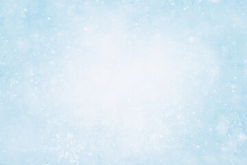 blue snow background abstract blurred