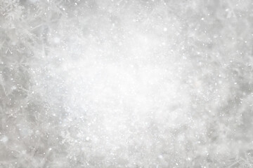 ice snow crystals background abstract white winter