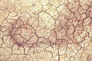 cracks on the ground desert texture background earth climate ecology
