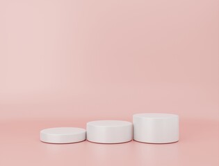 3d podium product stand background illustration