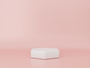 3d podium product stand background illustration