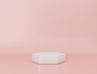 3d podium product stand background illustration
