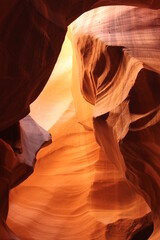 antelope canyon water passage way