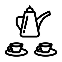 tea set icon